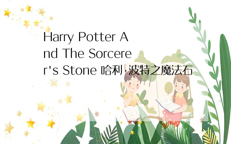 Harry Potter And The Sorcerer's Stone 哈利·波特之魔法石